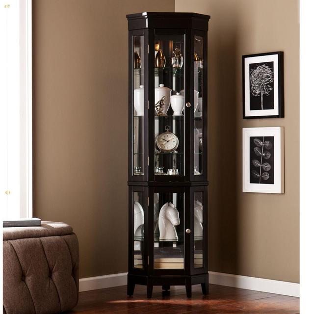 Southern Enterprises Essex Curio in Black
