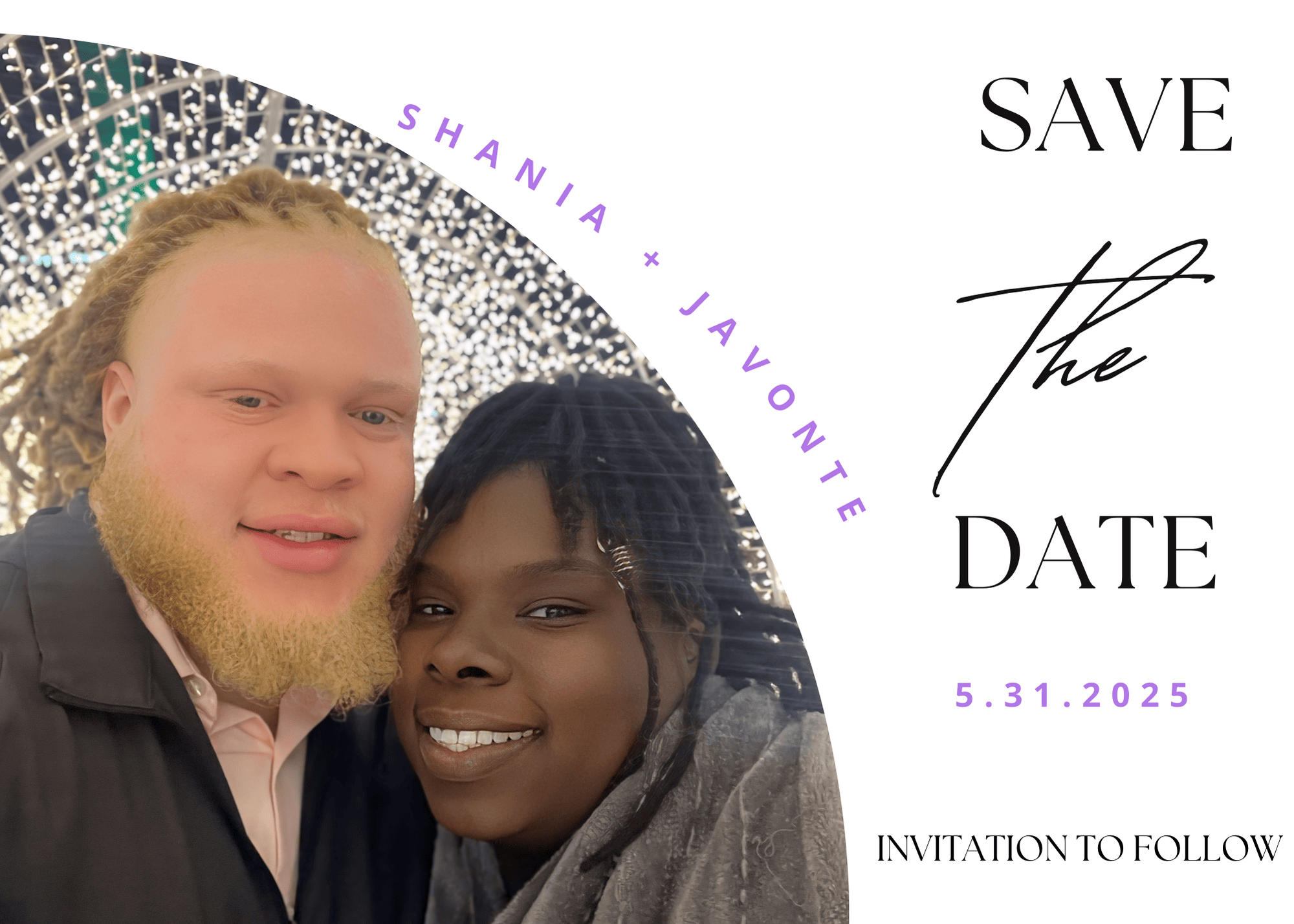The Wedding Website of Javonte Henderson and Shania Caldwell