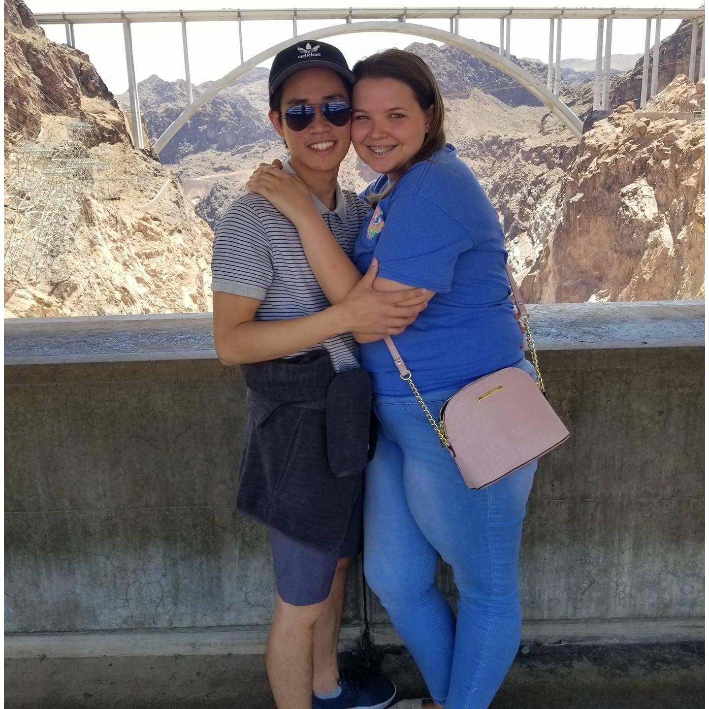 This was taken when we went to see the Hoover Dam.