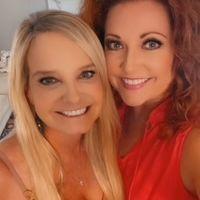 Dede and I in October