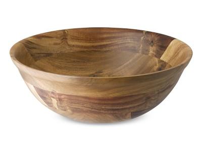 Providence Wood Serving Salad Bowl