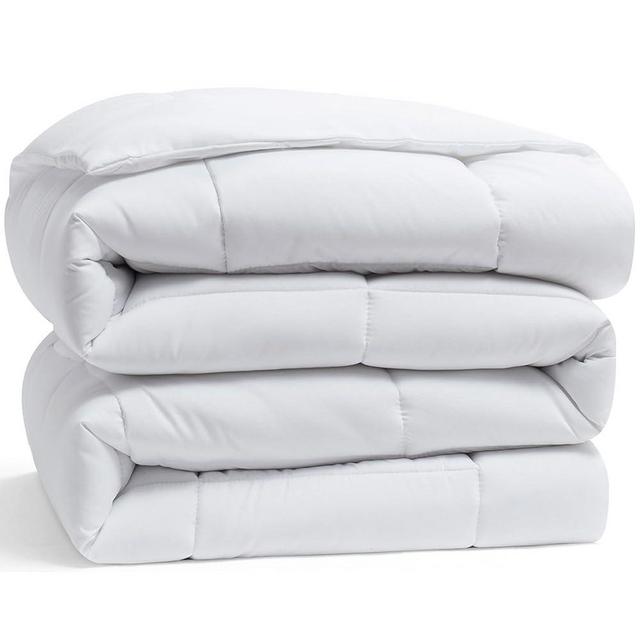 Comforter Duvet Insert, Quilted Down Alternative Comforter Full Size, All Season White Comforter Full Duvet Inserts, Full Size Comforter with Corner Tabs, Duvet Insert Full Bed Comforter