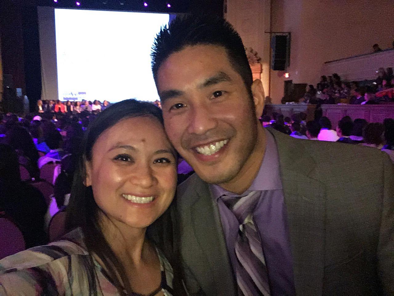 Eric rocking it at a work event 🙌