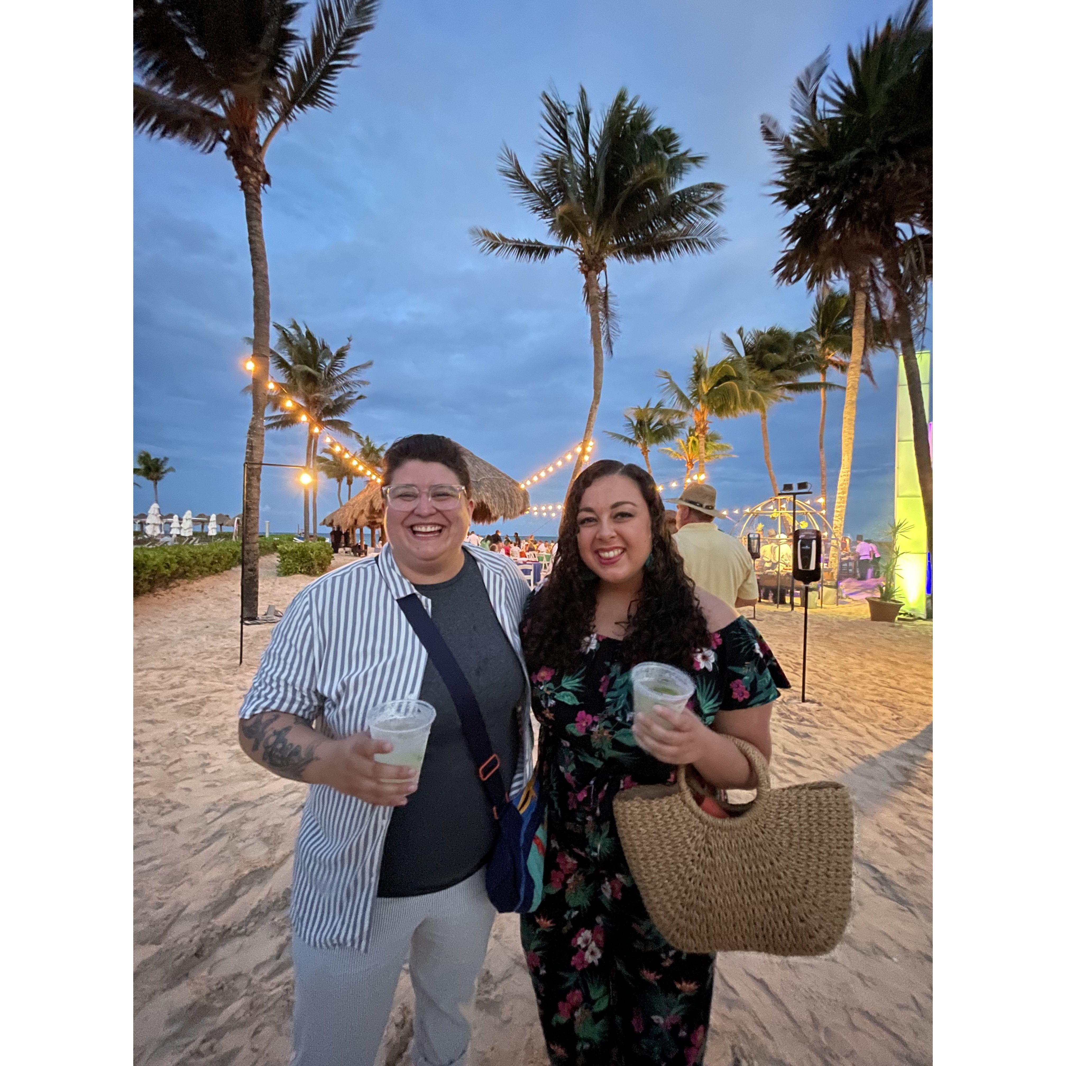 Tropical adventures in Mexico for Maddie & Josh's wedding.