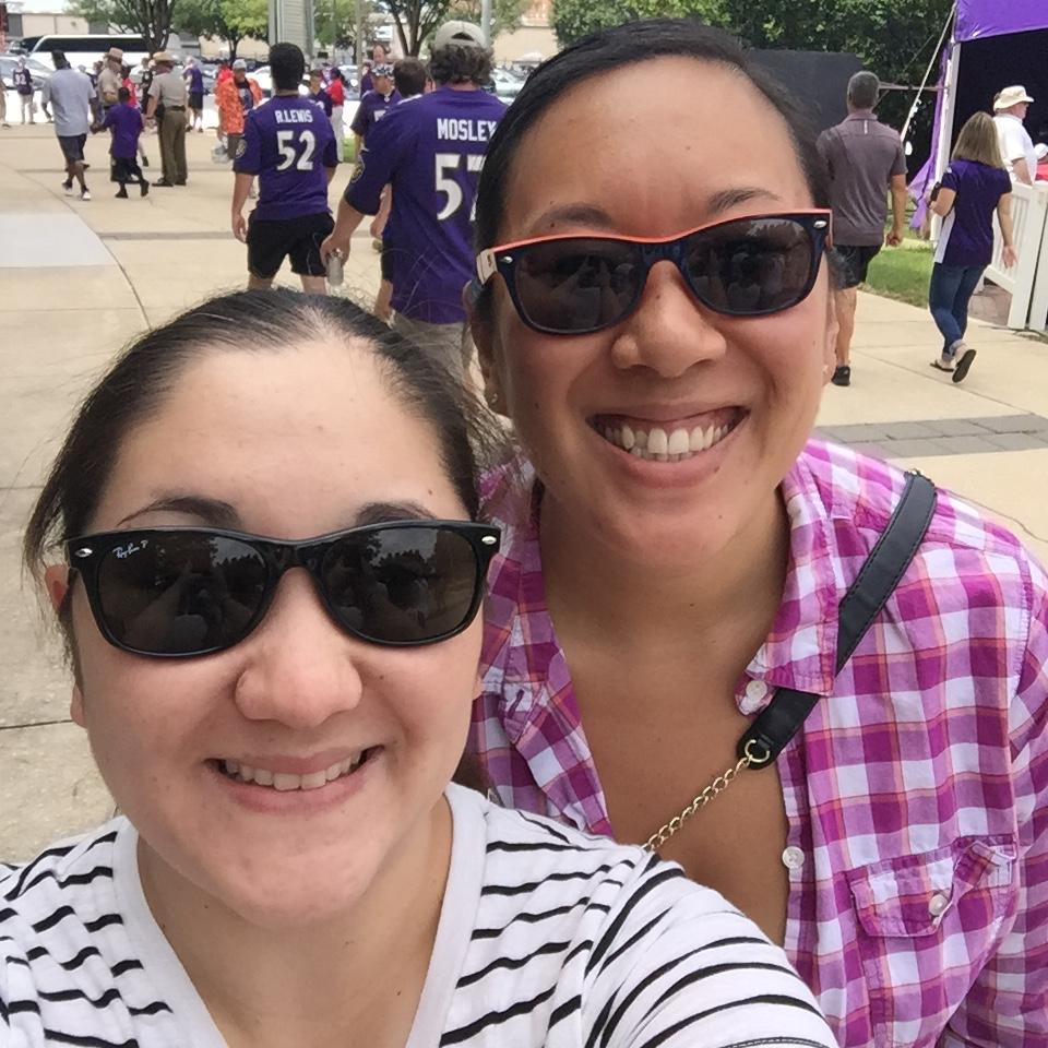 Our third date and first football game