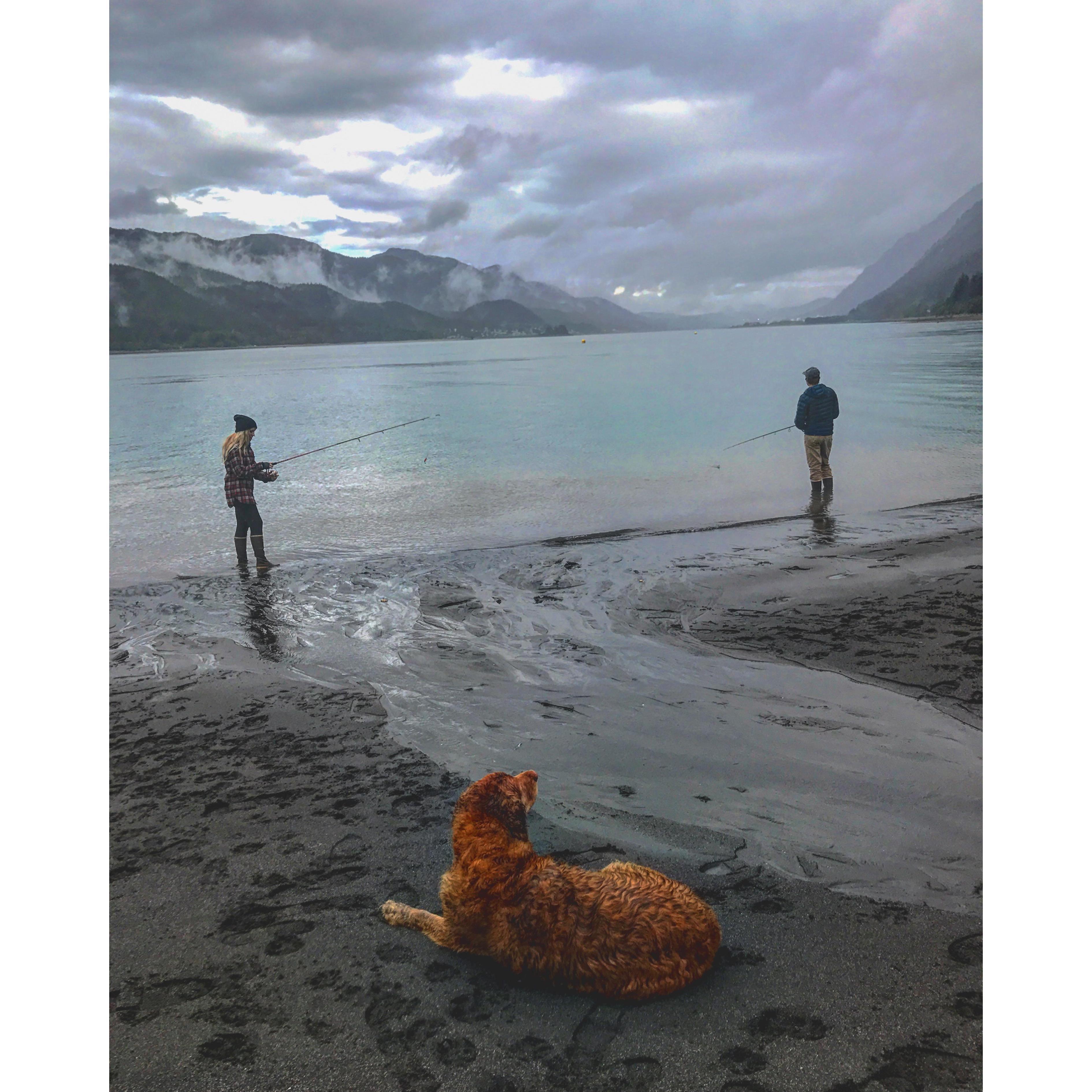 Quite possibly our favorite summer activity - FISHING!