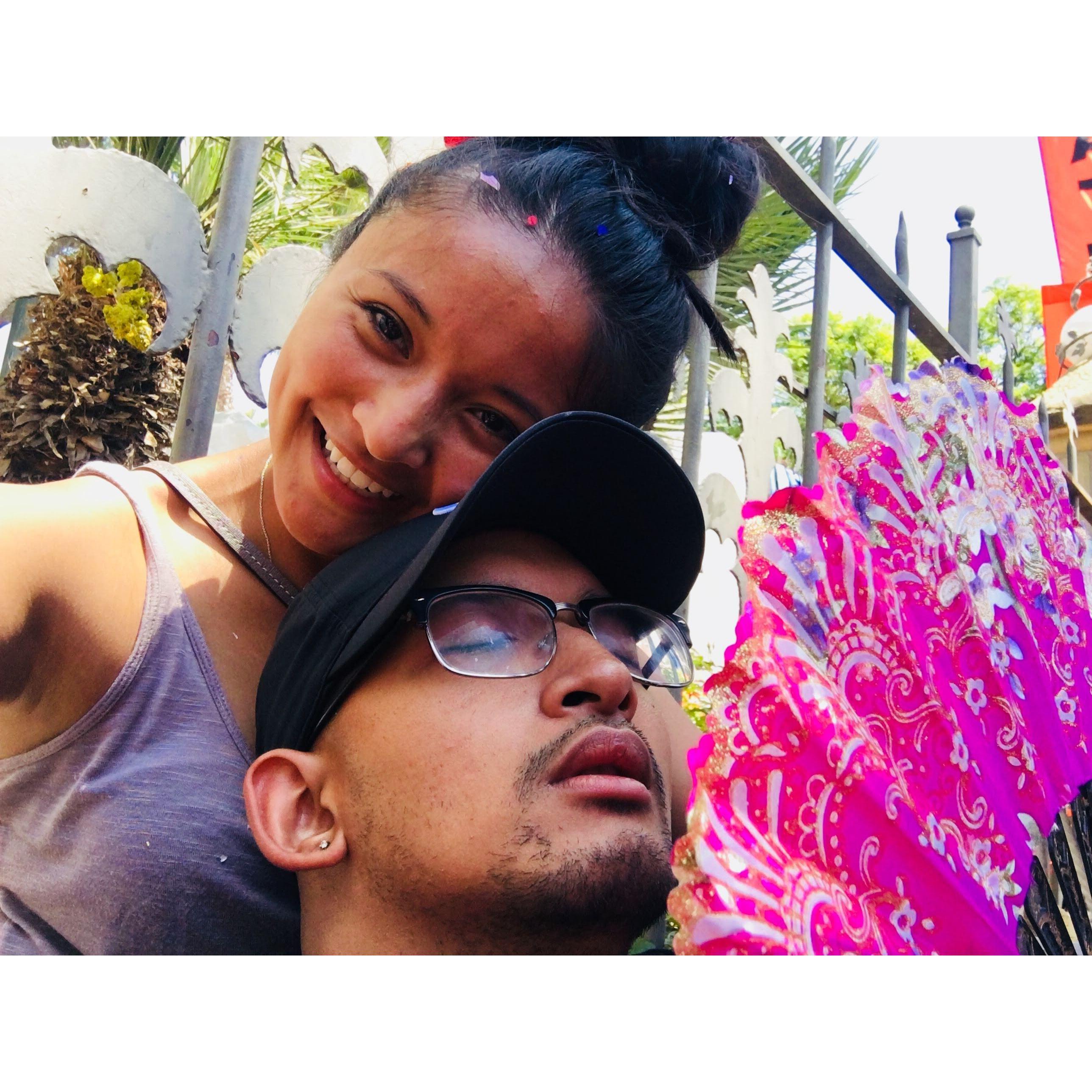 Party too hardy. 
Santa Barbara 
Aug. 2017