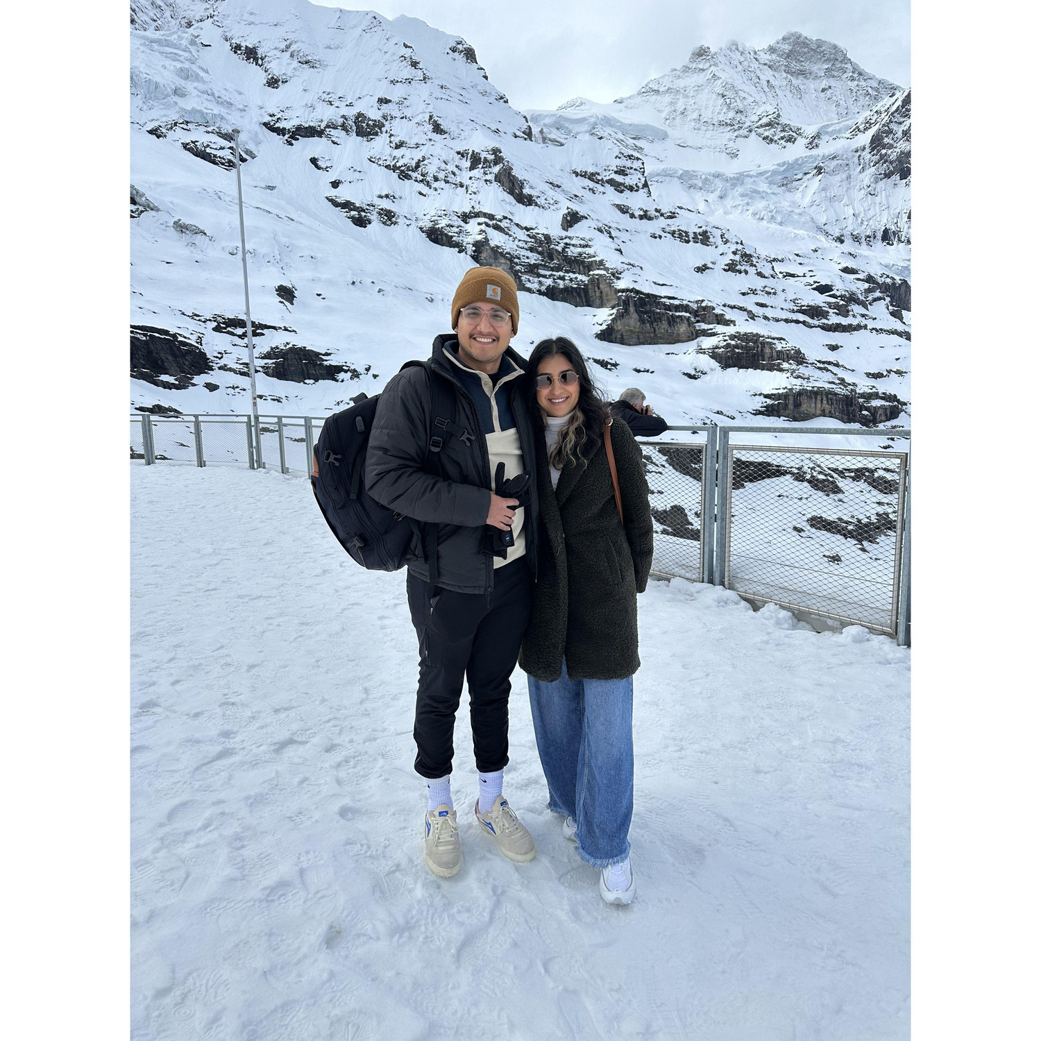 Our first trip out of the country! Our favorite place being Switzerland.