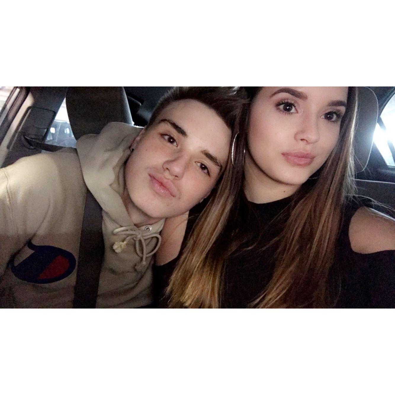 First day dating.