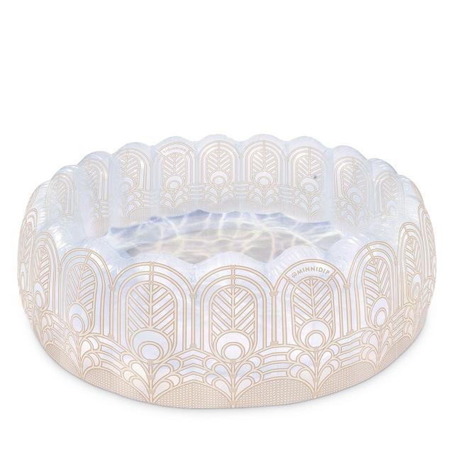 Minnidip Luxe Inflatable Pool, Passport Edition