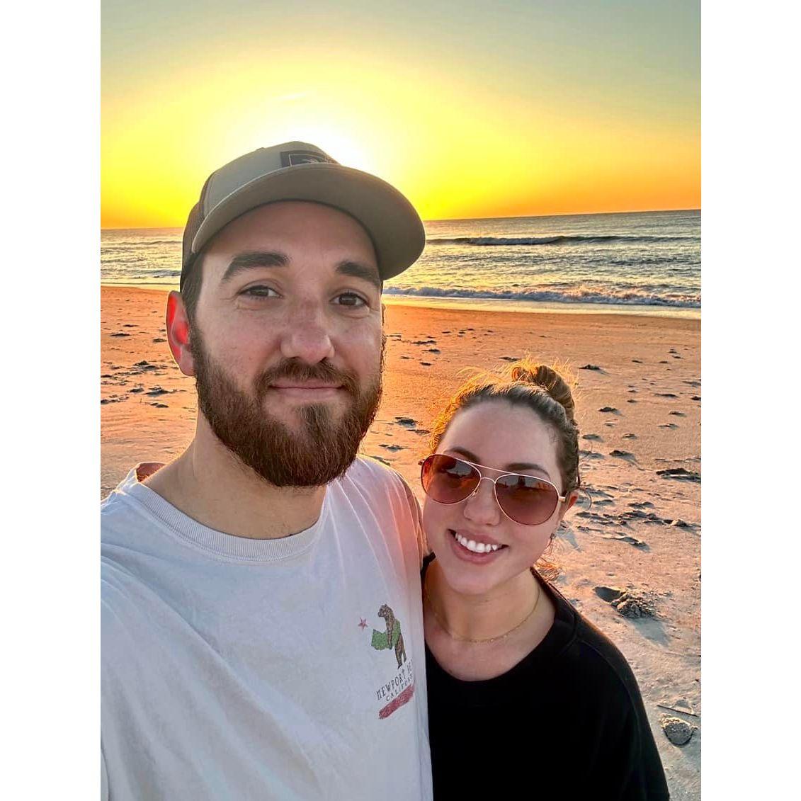 Early morning in Wilmington catching the sunrise