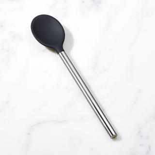 Black Silicone Spoon