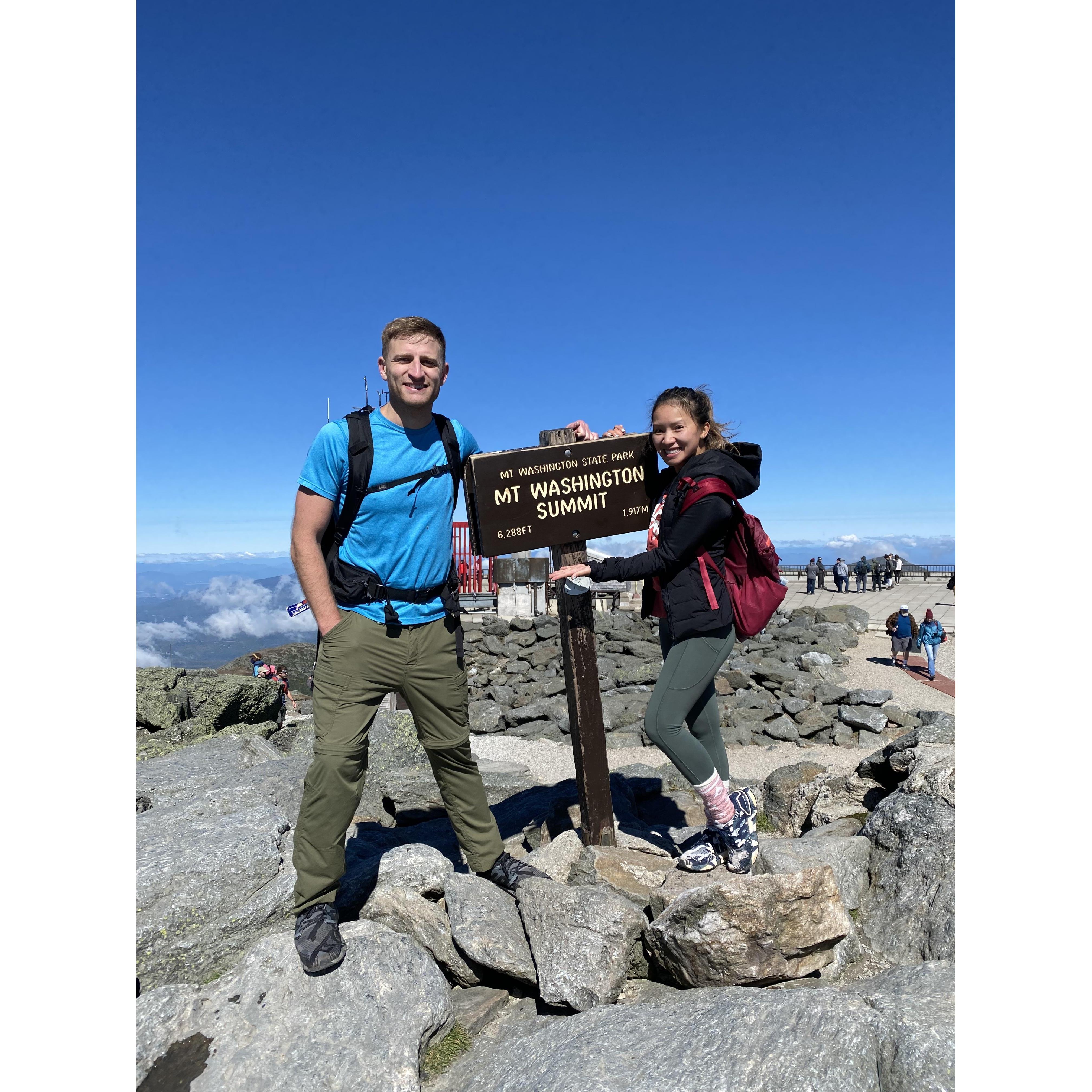 Mt. Washington in New Hampshire