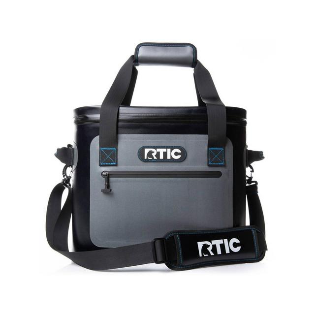 RTIC Outdoors 30 Cans Soft Sided Cooler - Blue/Gray
