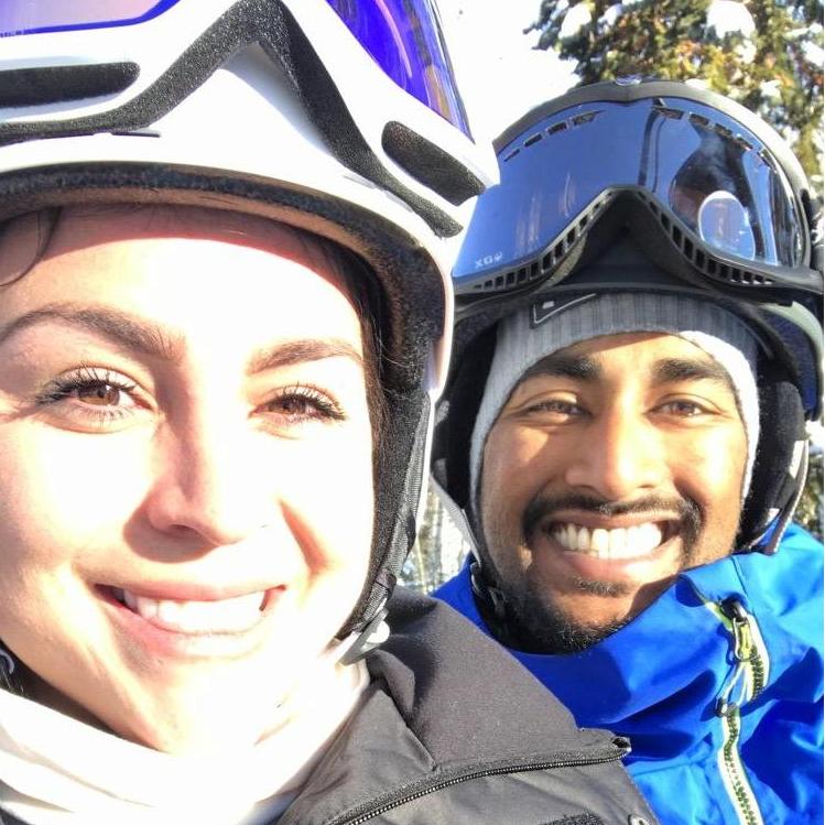 Snowboarding in Glenwood.