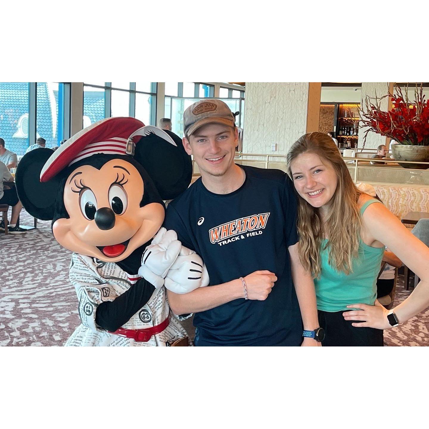 Their first trip to Disney with Kylie's family