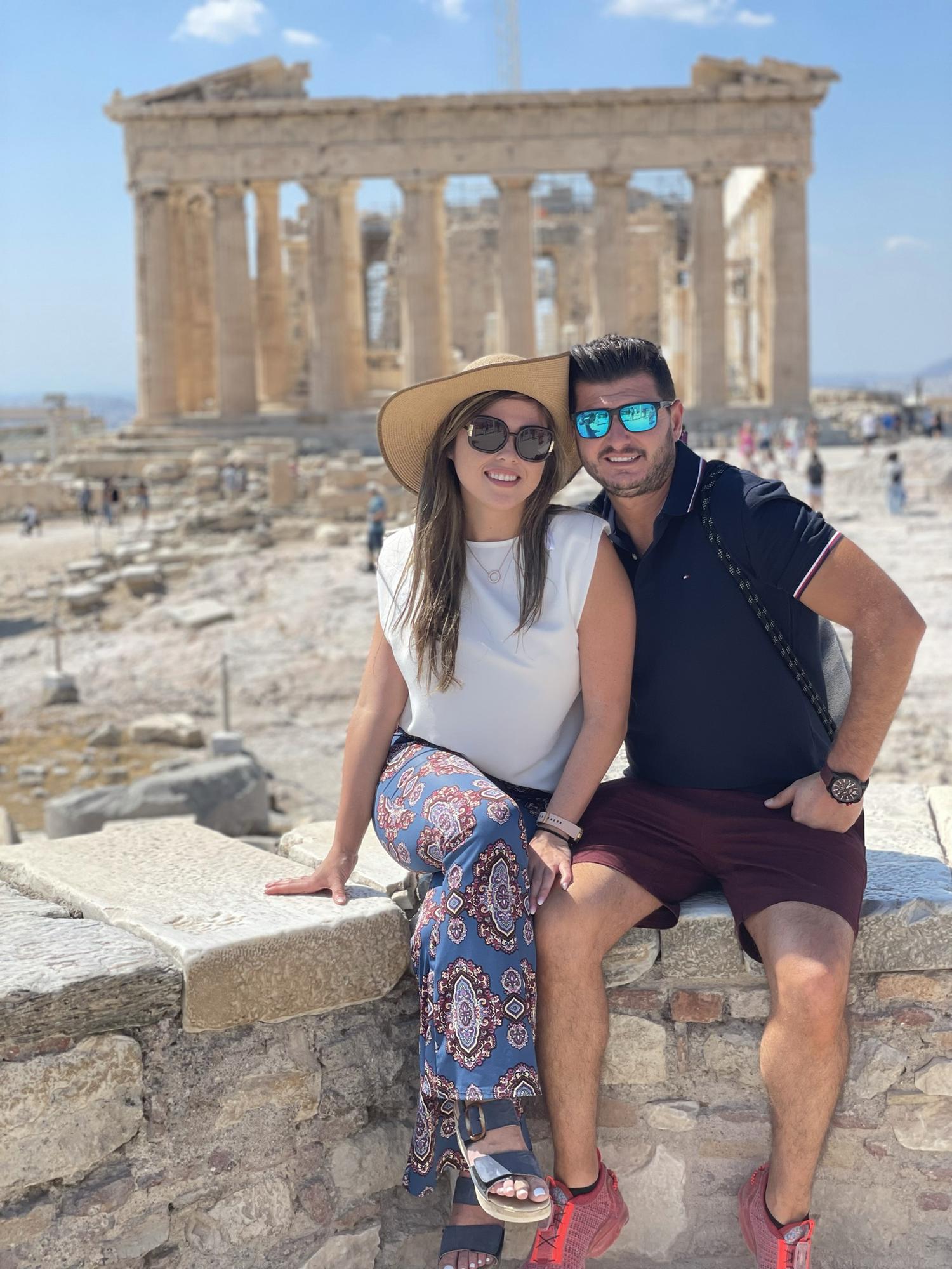 Parthenon in Greece