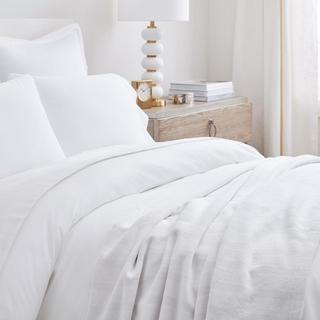 Herringbone Stripe Bed Blanket