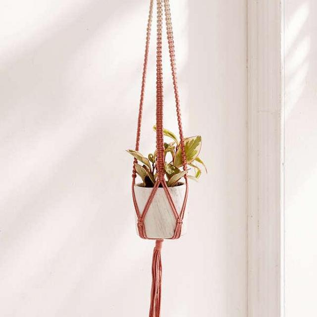 Serena Ombre Macrame Hanging Planter