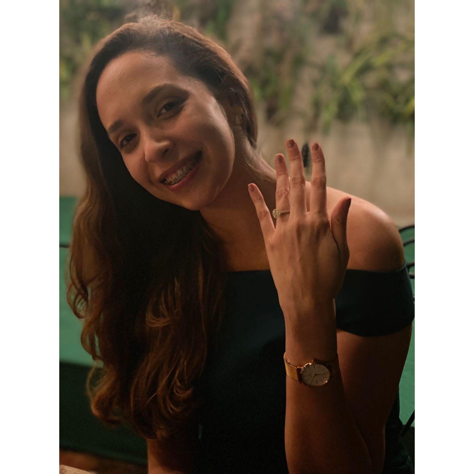 I said yes!