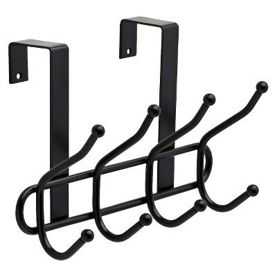 Quad Over-the-Door Hook - Black - Room Essentials™
