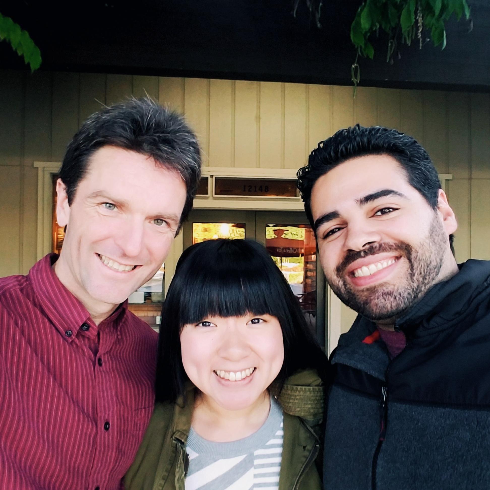 May 2017, Peet's Saratoga with Kitchen Sensei :)