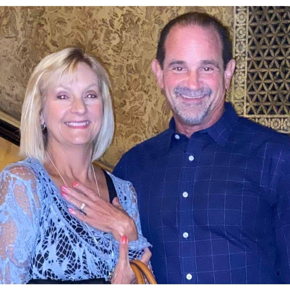 First photo after we got engaged