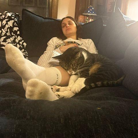 Submitted by Rob- Peanut accepting Alix into the family