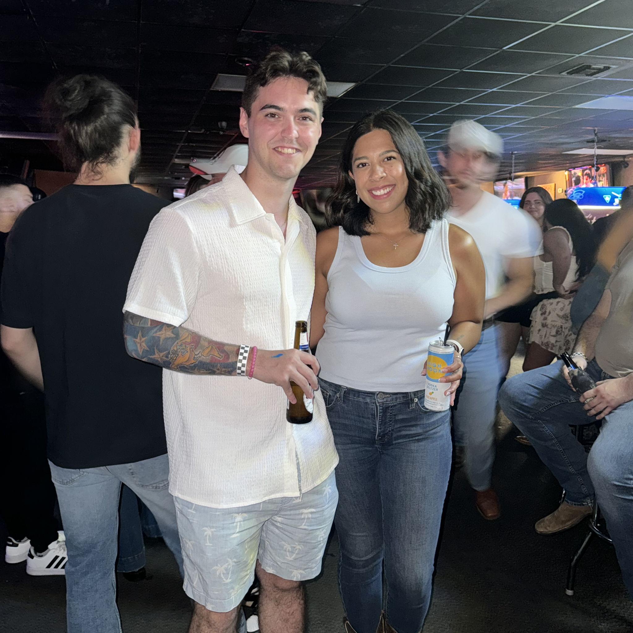 Reconnected over some country line dancin.
