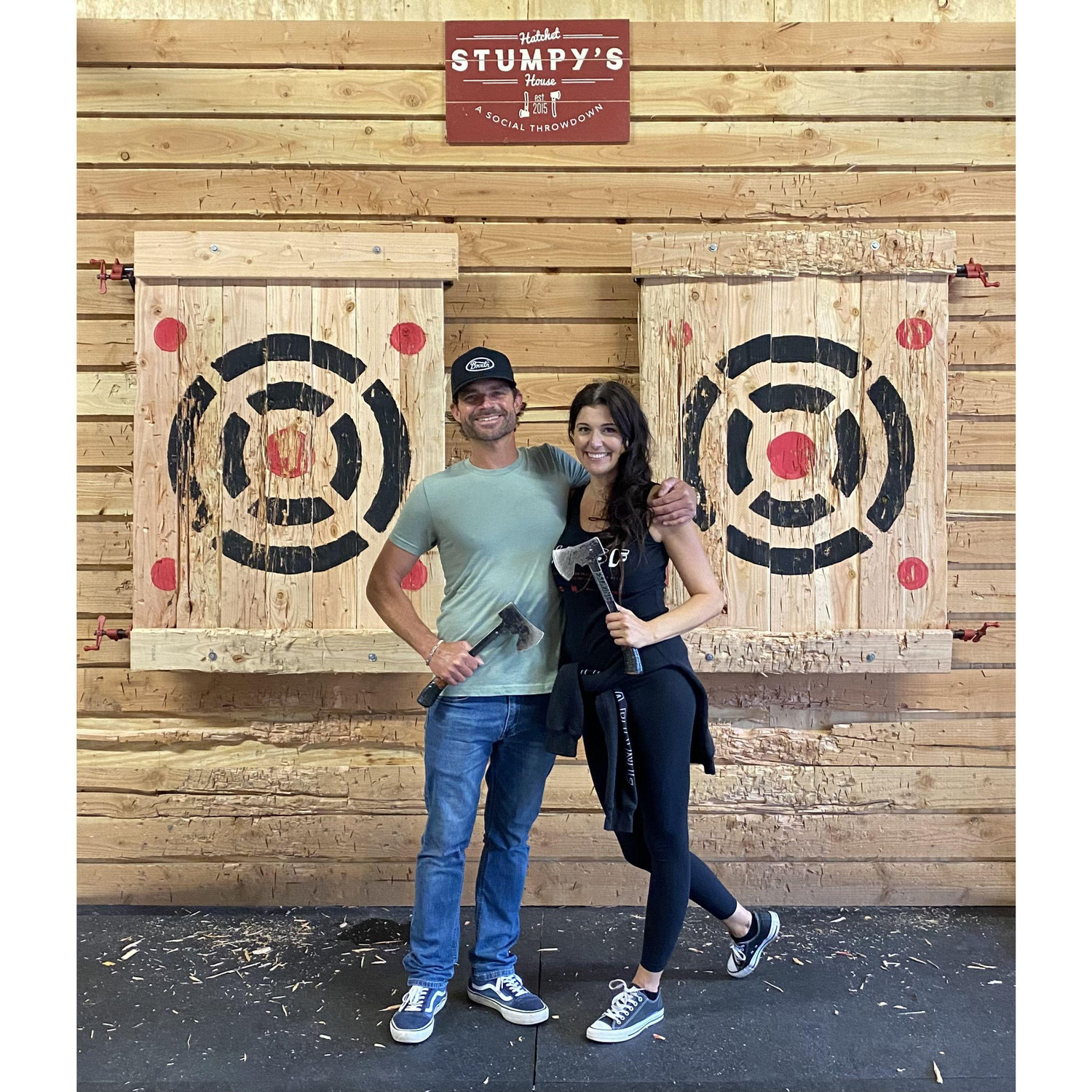 Ax throwing in H.B.