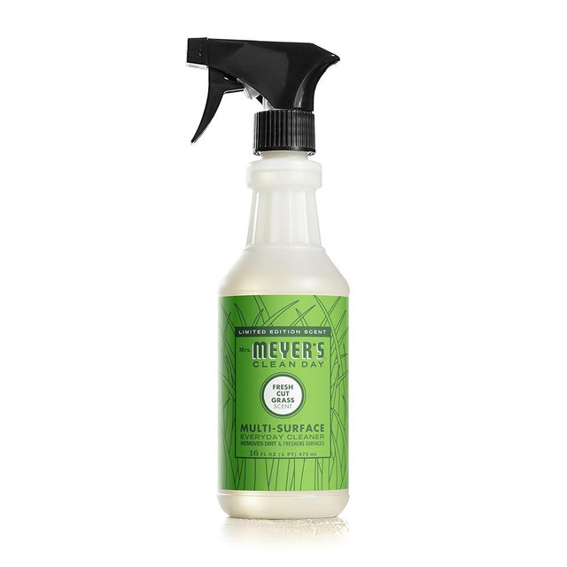 Mrs. MEYER'S CLEAN DAY Multi-Surface Everyday Cleaner, Fresh Cut Grass Scent, 16 Ounce Bottle