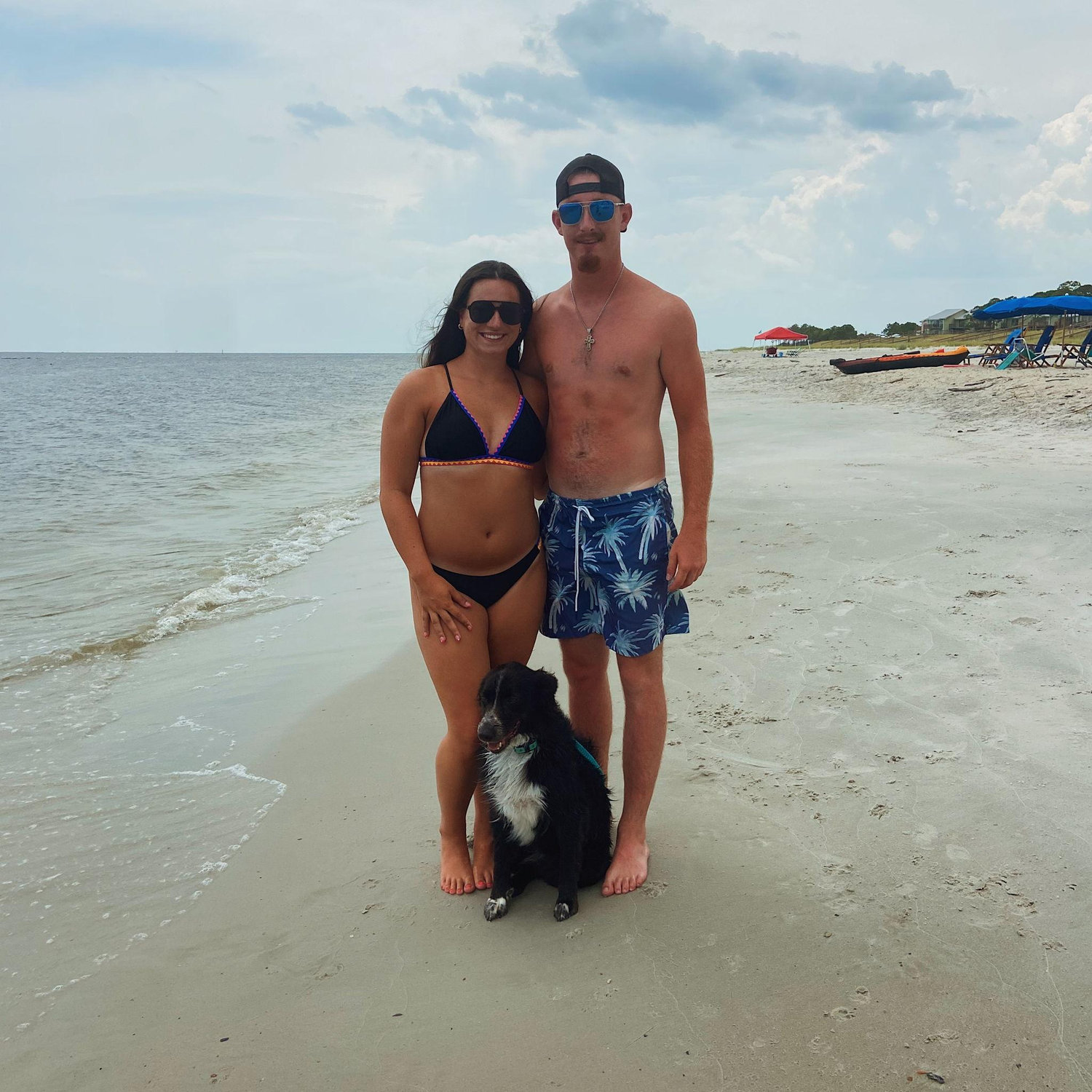 First beach trip as Fiance's