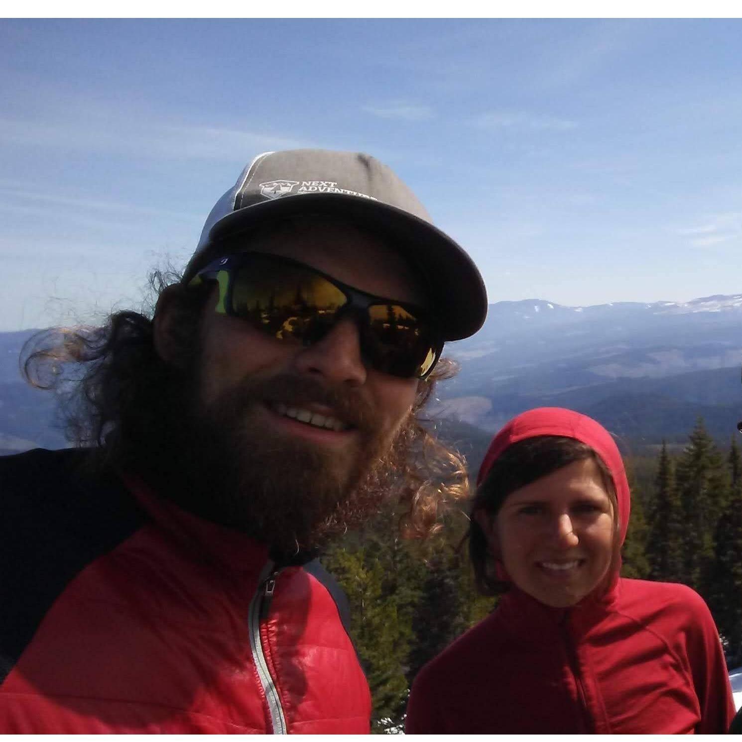 First photo taken together in the Columbia River Gorge