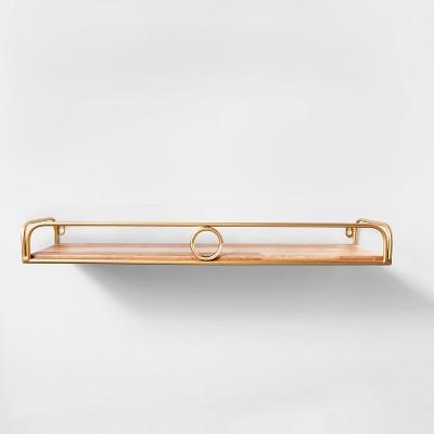 Decorative Wall Shelf Gold - Opalhouse™