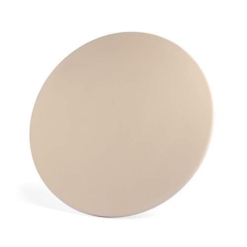 Pizza Stone, 15.5" Round Engineered Tuff Cordierite Durable Baking Stones for Ovens & Grill & BBQ, Stone Oven Round Pizza Stone