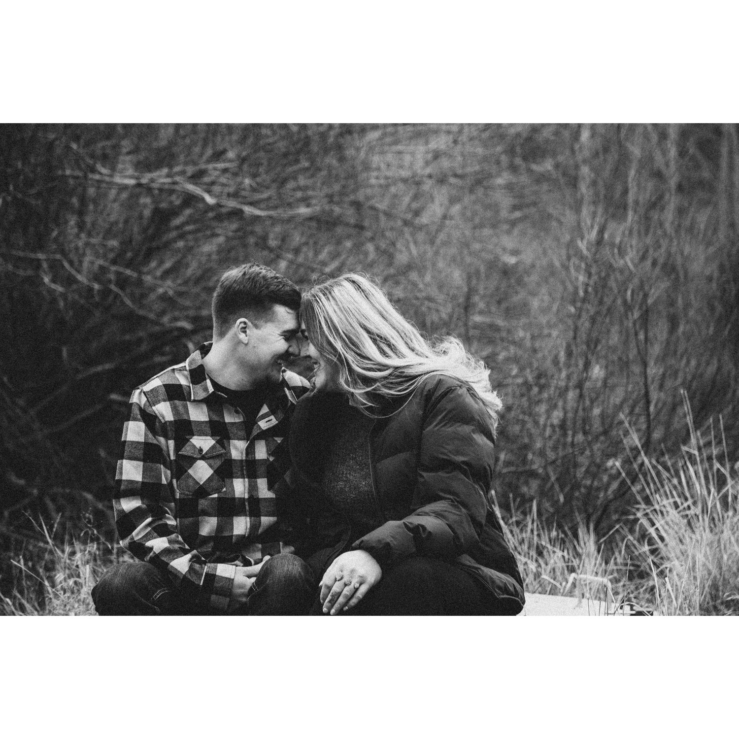 Our first professional photo shoot together for the holidays.