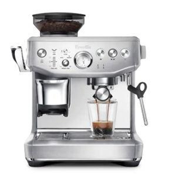 Breville - the Barista Express Impress Espresso Machine - Brushed Stainless Steel