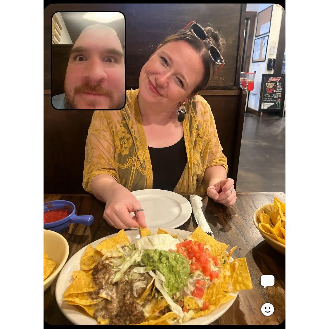 Always down for a trip to Amigos. This was moments after Kat figured out Tim and Trin were being shady liars about her birthday!