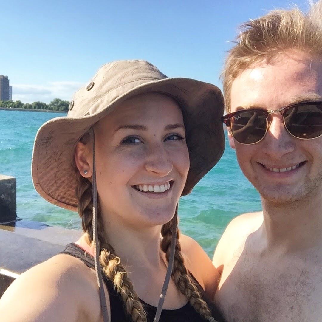 First picture together 

[Promontory Point, Chicago - 2016]