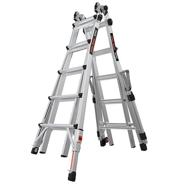 Little Giant Ladders, Epic, M22, 22 foot, Multi-Position Ladder, Aluminum, Type 1A, 300 lbs weight rating, (16822-818)