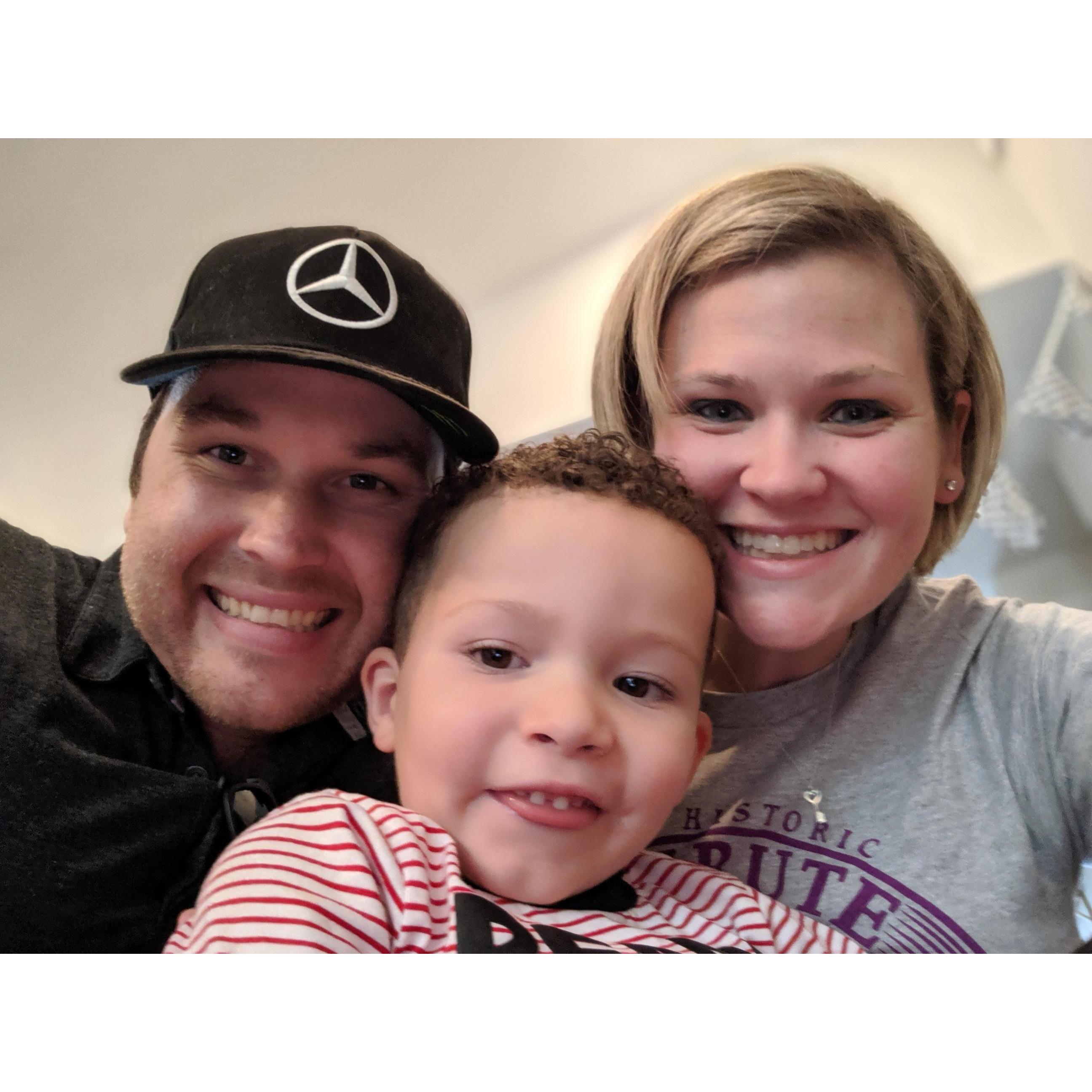 That time I posted a picture and everyone thought Alex was CJ's kid HAHA