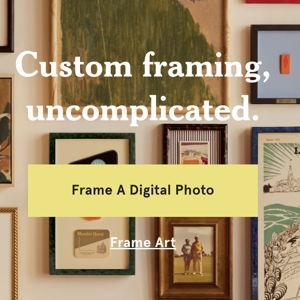 Wedding photo framing!