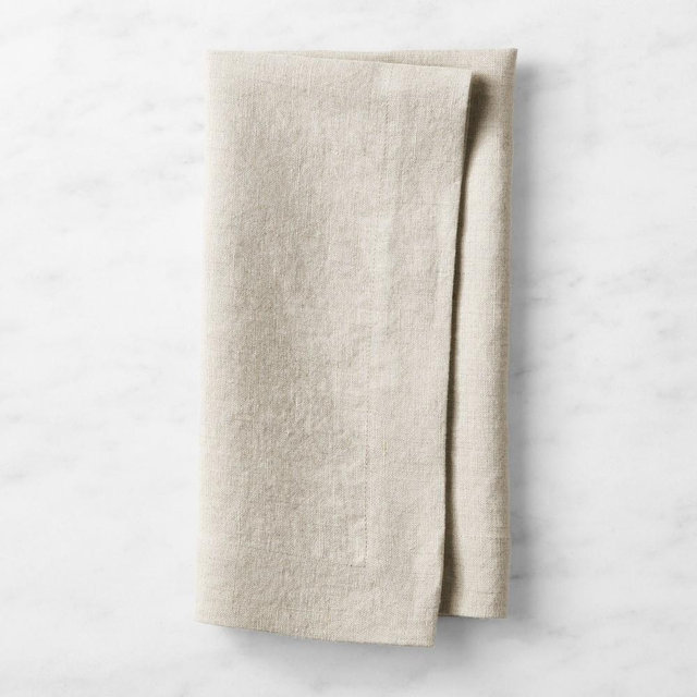 Signature Linen Napkins, Set of 4, Flax