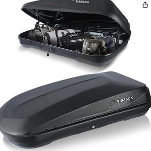 Hard Shell Roof Black Rooftop Cargo Box Carrier