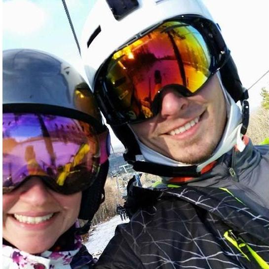 First time skiing together!