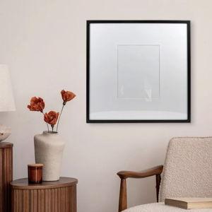 25" Black Matted to 11x14 Wall Frame