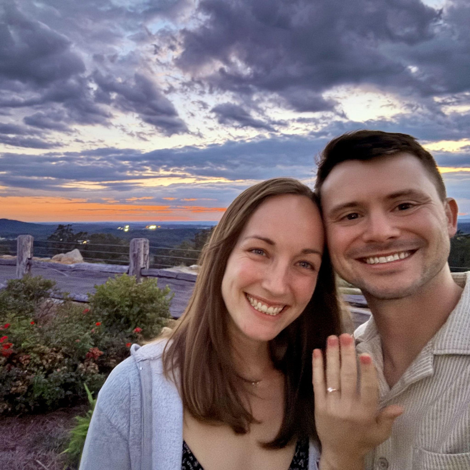 She said yes!