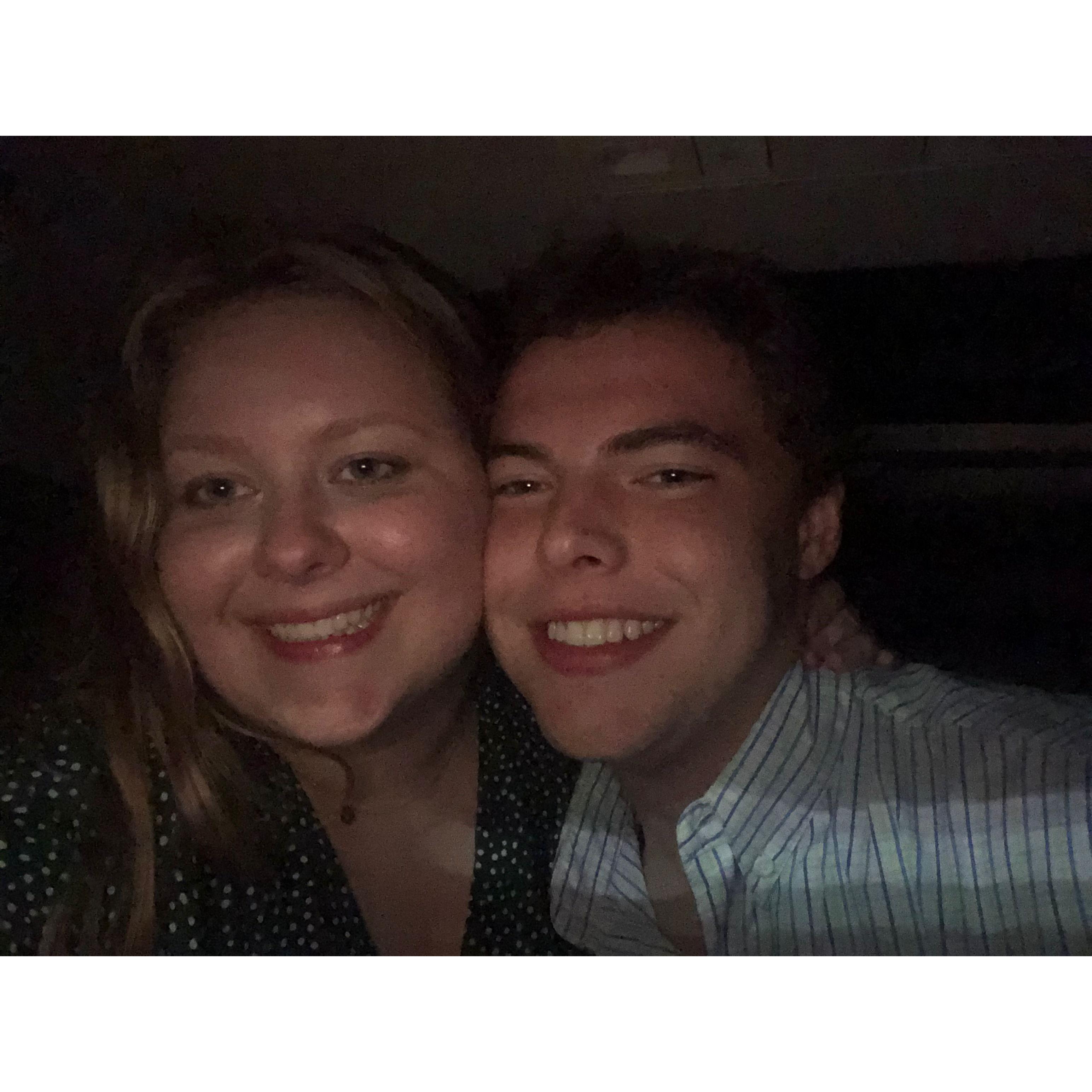 Our third official date!