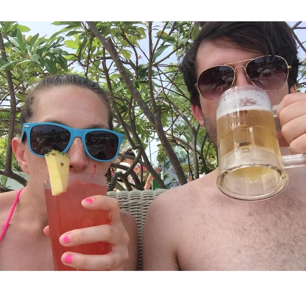 How we'll be spending lots of our honeymoon