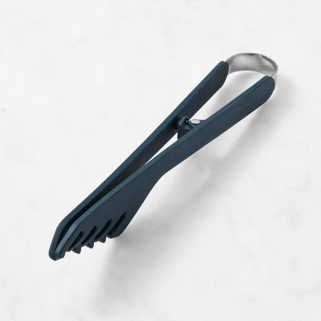Williams Sonoma x Greenpan Premiere Collection, Pasta Tongs, Oxford Blue